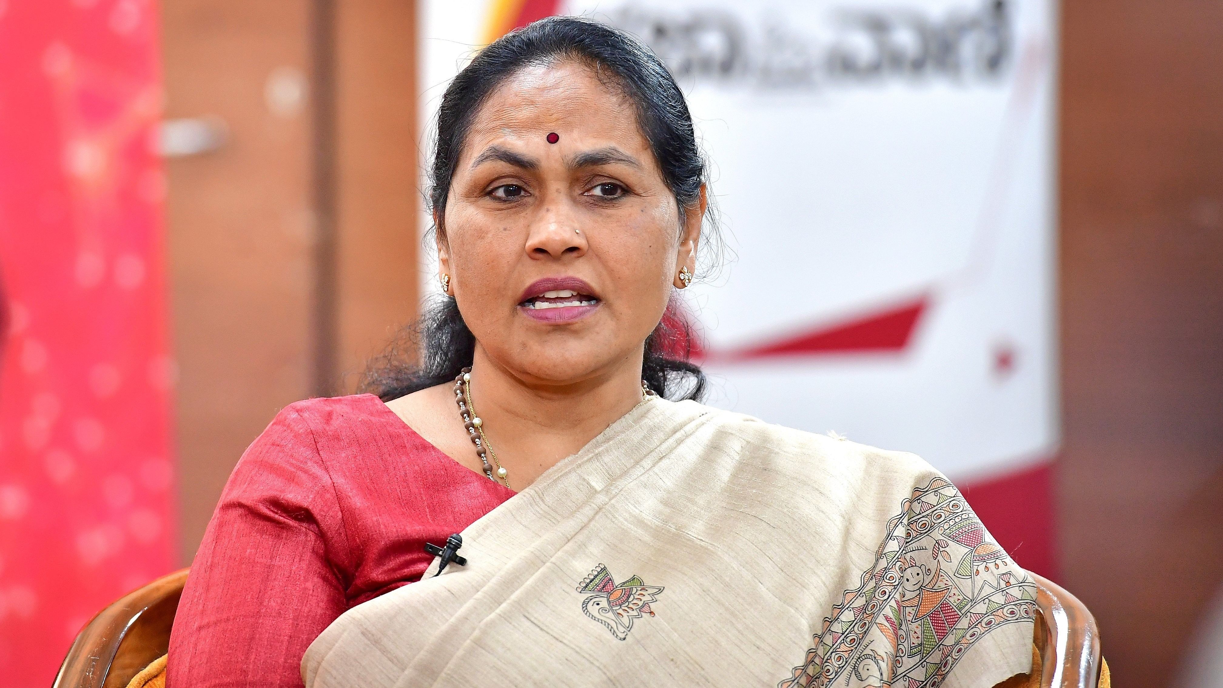 <div class="paragraphs"><p>Union Minister Shobha Karandlaje.</p></div>